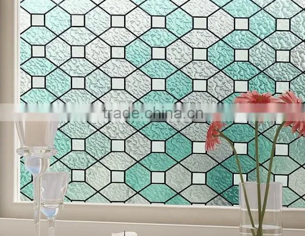 Free Shipping New Design Self Adhesive Vinyl Window Film Classic Decorative Pattern Wall Decor / Glass Sticker photo-4
