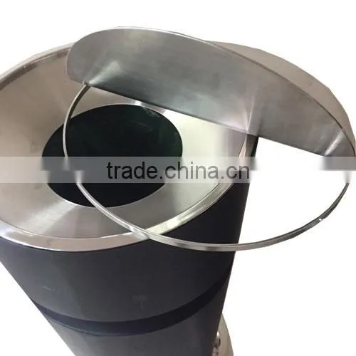 New Design Stainless Steel Recycling Outdoor Trash Bottle Bin photo-4