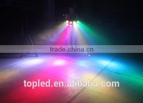 Hotsale Led Stage Light 32*Tri-3W LED Effect Light Sound Active Blinder Light for Bar Use photo-3