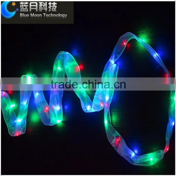 Christmas Silk LED Ribbon Light Strings photo-6