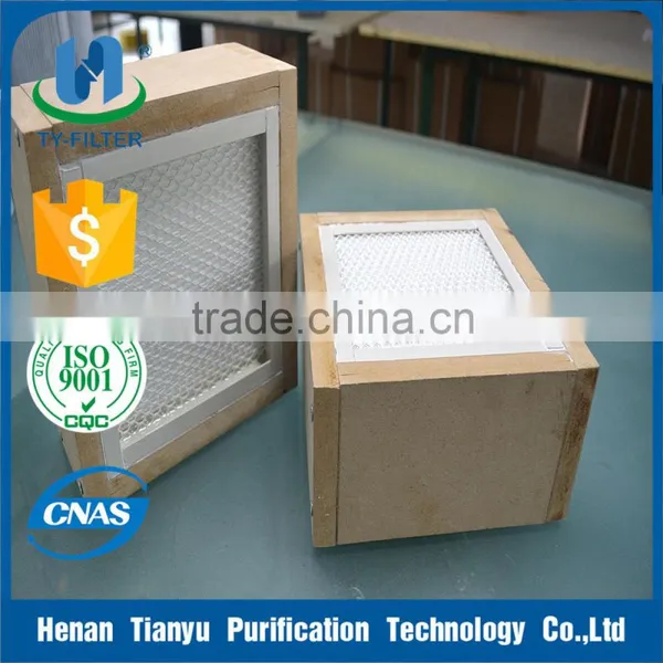High Efficiency Air Filter Wooden Frame Filter photo-2