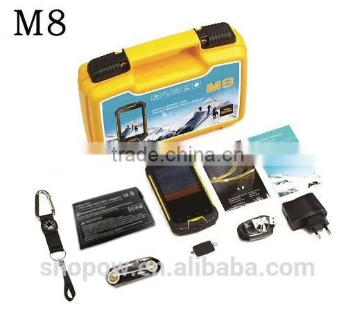 Waterproof IP68 SNOPOW M8 Quad Core Rugged Smartphone photo-2