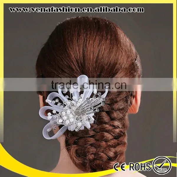 Manufacturer Pearl Bridal Hair Comb, Wedding Hair Comb photo-2