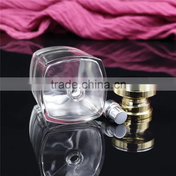 Classic Sqaure 100ml Empty Glass Bottle for Perfume photo-3