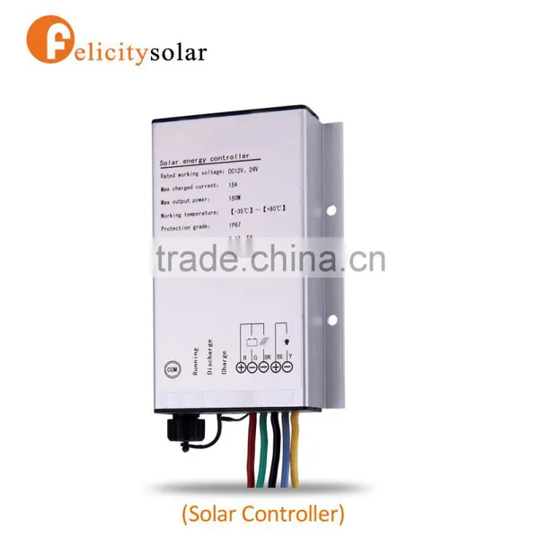 2016 Guangzhou Felicity Brand Solar 80w Street Light for Government Project photo-5