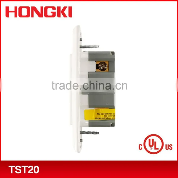New UL CUL 120V Gfci Wall Outlet Socket Receptacle With the Function of Detecting the Life End Time Autonmatically photo-5