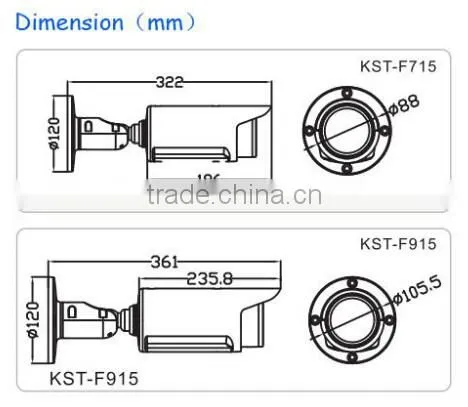 2015 Hot Sale New Technology 500meters Transmission Distance 2mp 1080p hd Cvi Bullet Camera photo-5