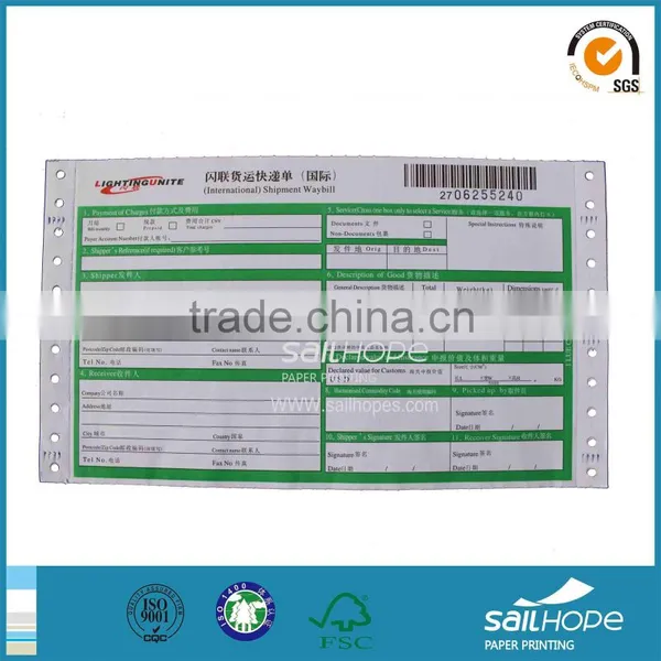 Reliable Consignment Note Printing Paper Direct Factory Price Offer