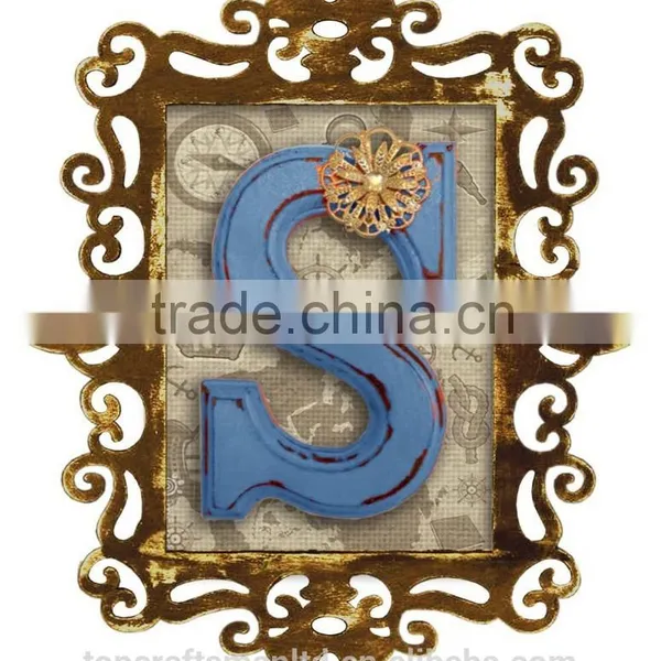 Monogram Letter Sign