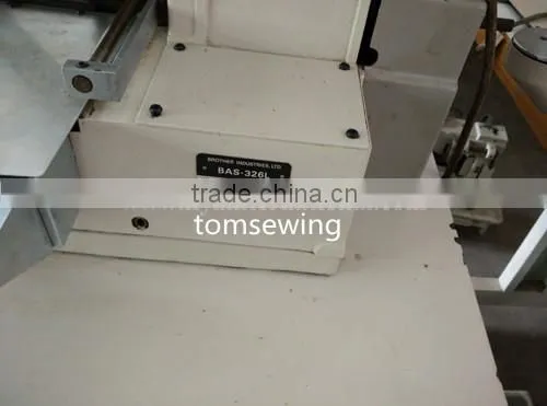 Original Japan Brother BAS 326L Used Electronic Programmable Pattern Industrial Sewing Machine,reconditioned photo-5