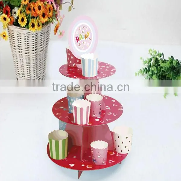 Guangzhou China 3 Tiers Cake Stand