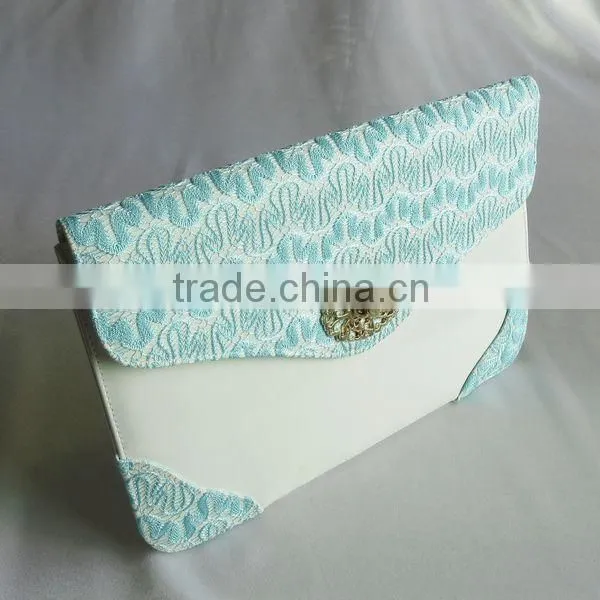 New Styles Lace Fashion Satin Evening Bag photo-2