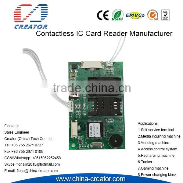 Access Security System USB Interface RFID Contactless Card Reader photo-3