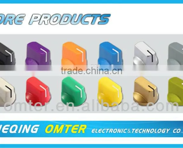 Amp Tube Plastic Knobs Pedal Shaft Switch Pots (1041 Dia16x15Hmm) photo-4