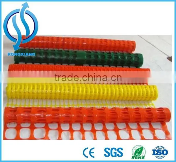 HDPE Orange Plastic Wire Mesh 1.2m Reflective Safety Fence Plastic Mesh photo-2