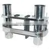 Stainless Double Fishing Rod Holder Rack&boat Organiser
