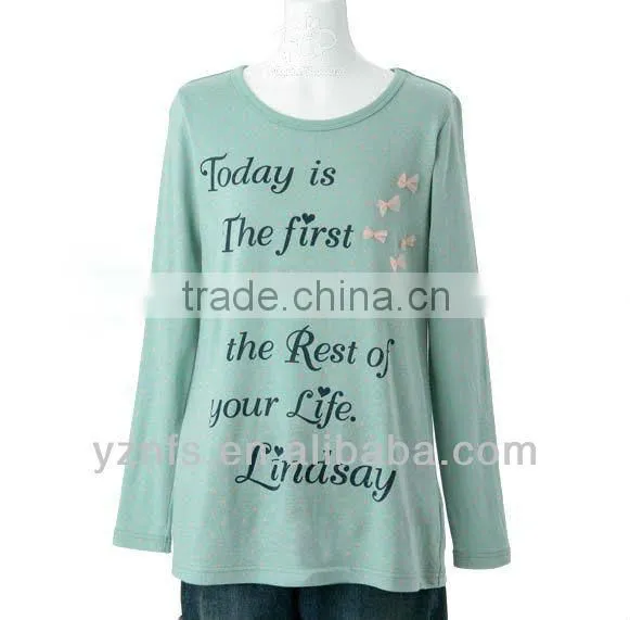 100% Cotton Child Dress 2012 Children Girls Dress Tshirts Tshirts Cotton Promotional Made to Order Tshirts Cotton Bangladesh