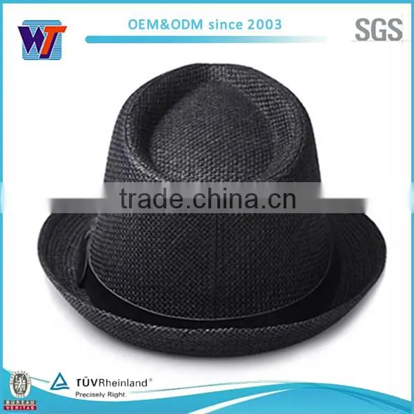 Wool Felt Hats Vintage Fedora Hats Wholesale for Men photo-3