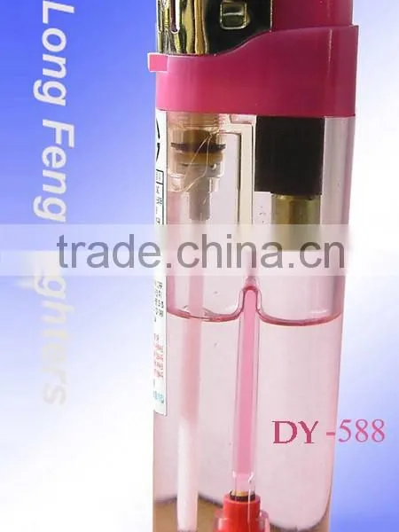Transparent Lighter With Sticker photo-2