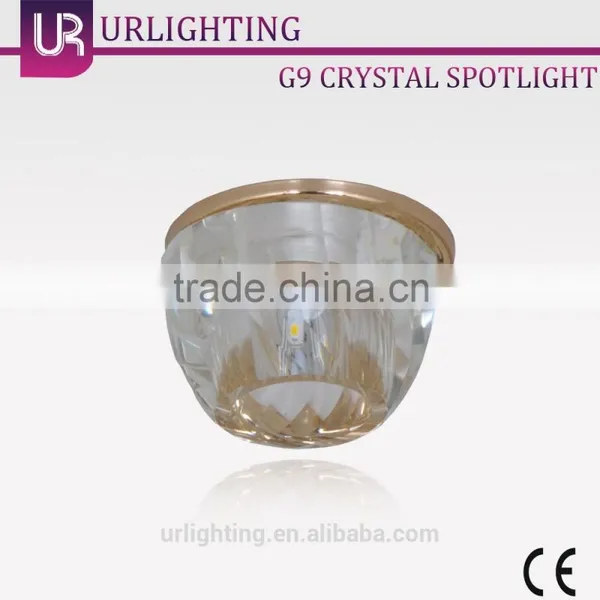 LED/G9 Clear Spiral Crystal Down Lights/spotlight photo-2
