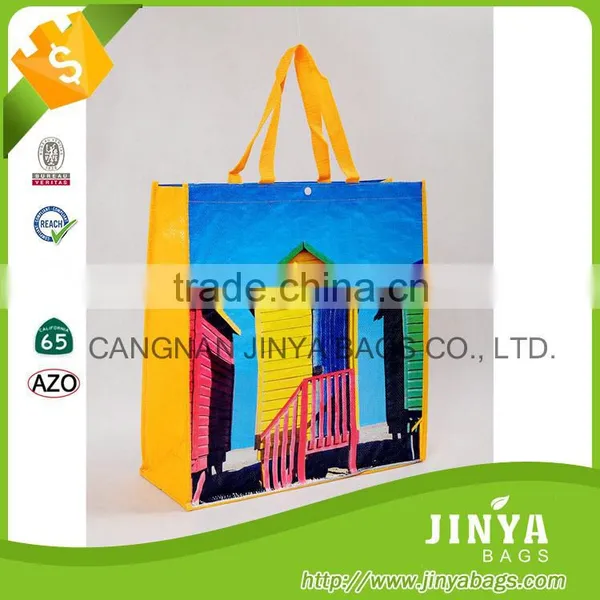 Recycled Colorful Transparent Pp Woven Bag Low Price Laminated Bag,