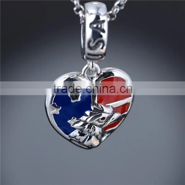 2016 Trendy Sliding Heart Shape Pendants Jewelry photo-3