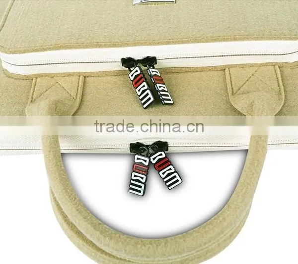 Fashionable BUBM Khaki Super-thin Convenient Work Pretty Attract Attention Laptop Bag Both Men and Women photo-3