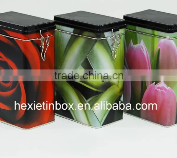 Square Metal Box Hot Selling Cookie Box With Low Price photo-2