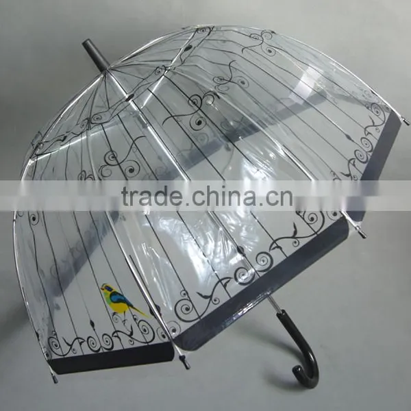 Wholesale Cheap Fashion Transparent Umbrella Kids photo-5
