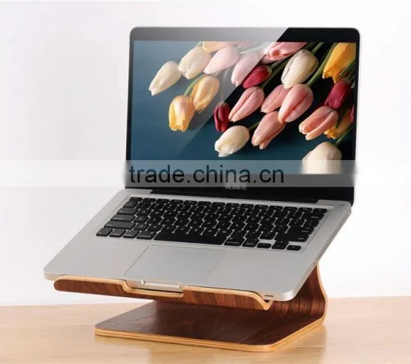 Most Popular Wood Cooling Stand Holder for Laptop/notebooks/stand Holder for Electronic Device photo-2