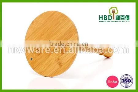 BSCI Factory High Quality Bamboo Wood Kitchen Roll Holder, Roll Holder Wholesale photo-3