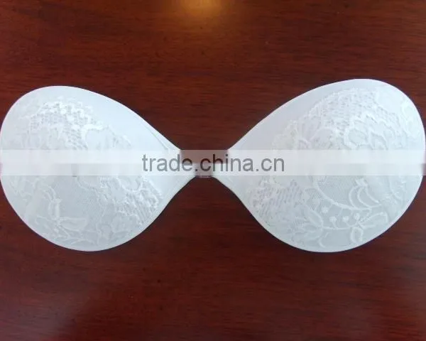 Adhesive and Strapless Hot Nude Sexy Invisible Silicone Bra for Bikini Nu Bra Girl Lady Adhesive Bra photo-3