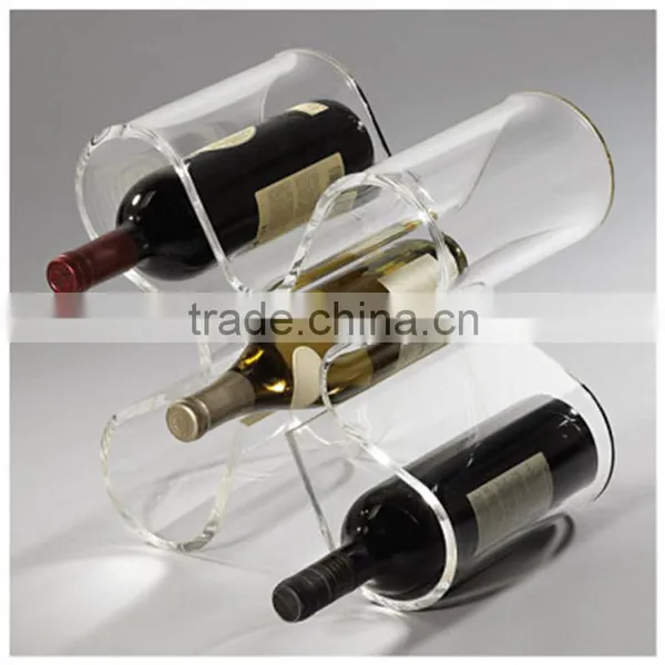 Custom Acrylic Unusual Wine Bottle Holders photo-2