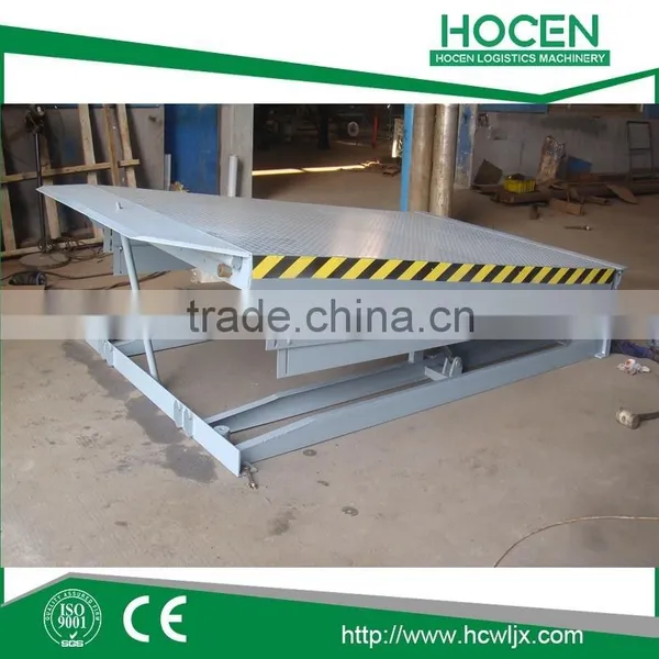 Warehouse Car Loading Bay Equipment 10T Capacity Electric Lift Table Hydraulic Stationary Hydraulic Dock Ramp photo-5