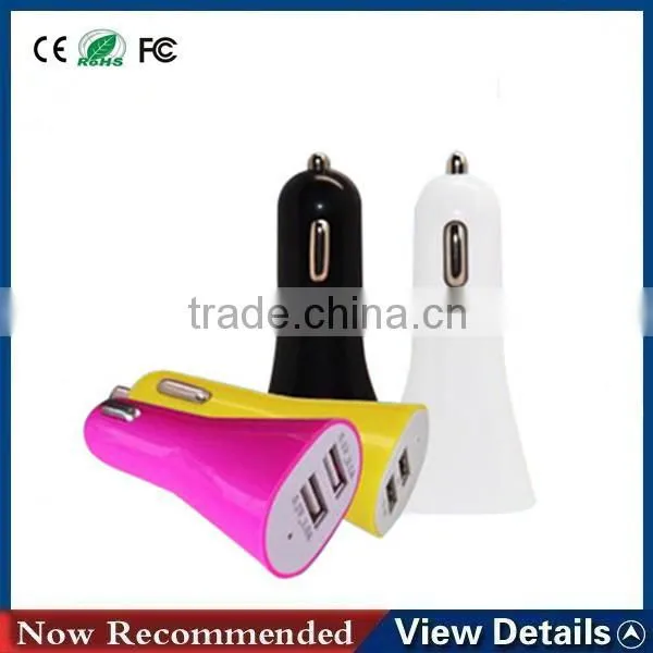 2015 Best 5 V 3.1a Dual Mini Usb Car Charger Fast Charging For Iphone