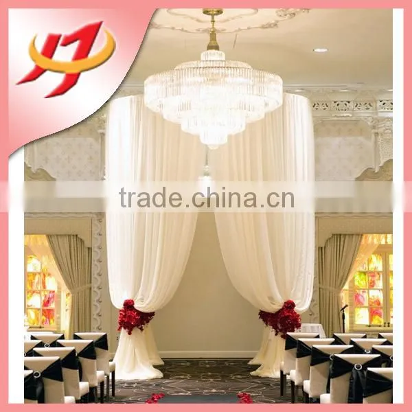 New Arrival Simple Cheap Wedding Curtains Stage Decoration Backdrop Wholesale