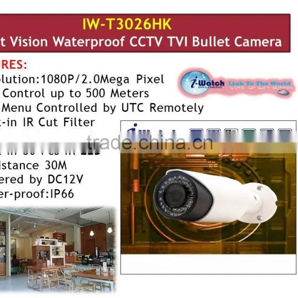 IW-T3052HK TVI 1080P 2MP Waterproof CCTV Camera photo-5