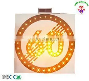 Solar Flashing no Honking Traffic Signs, Solar Powered Traffic Signals photo-3