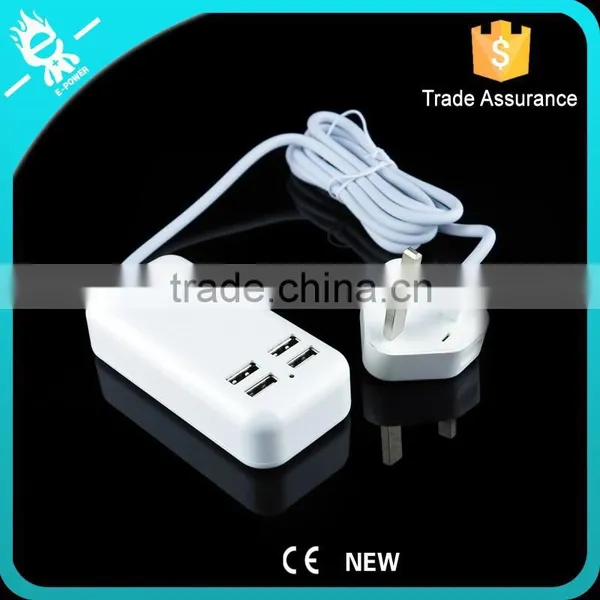 Made in China High Quality 4 Usb PC Material Electrial Usb Wall Socket photo-2