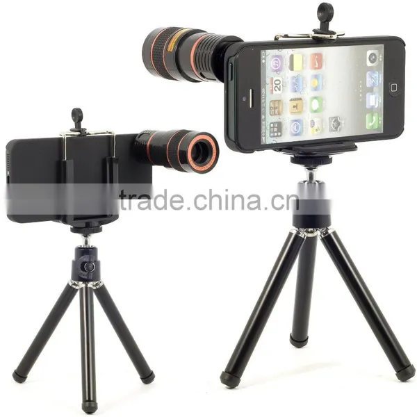 Micro Manual Focus Adjustment 8X Zoom Telephoto Lens Kit For IPhone5/5S photo-2