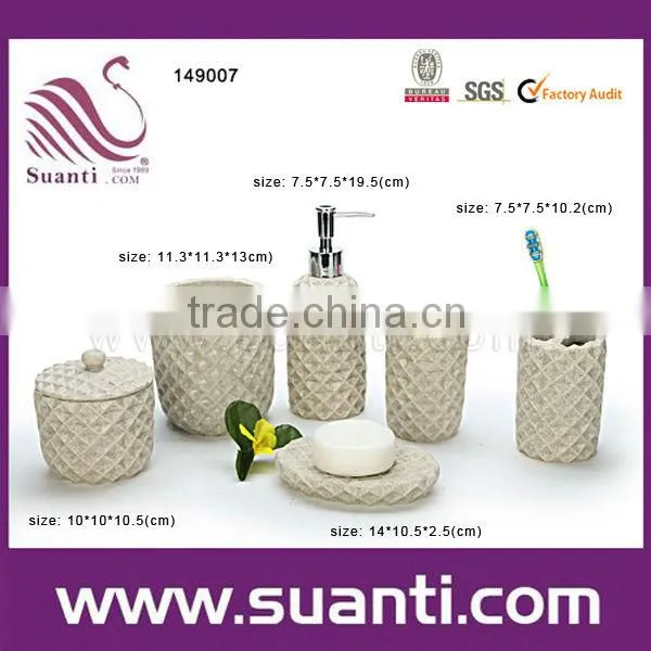 Polyresin Complete Bathroom Sets