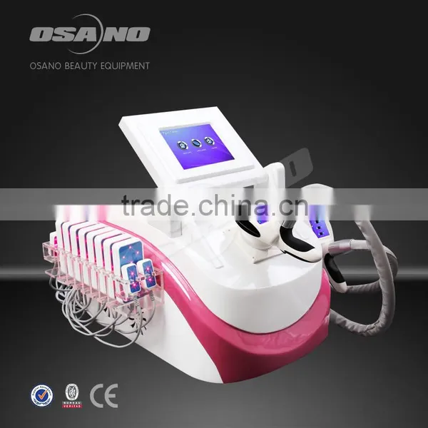 3 in 1 Cellulite Reduction Salon Use Cryolipolisis Machine,vacuum rf Roller ,lipo Laser Heads Available photo-2