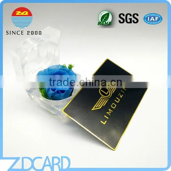 Stainless Steel Electroplate Matt Blank Metal Business Card photo-2