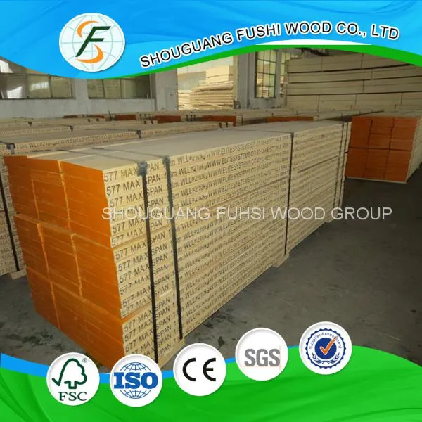High Quality WBP Full Pine Scaffold Plank 38*225*3900mm photo-2