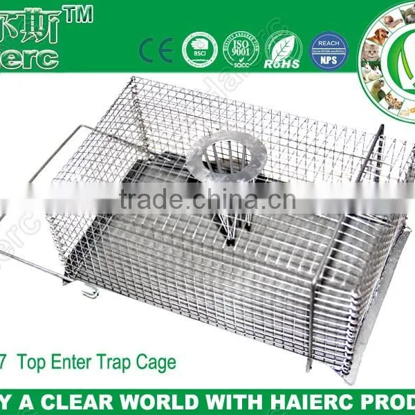 Zinc Plated Metal Rat Trap Box Metal Plastic Bait Station/metal Mouse Trap Multiple Catch photo-2