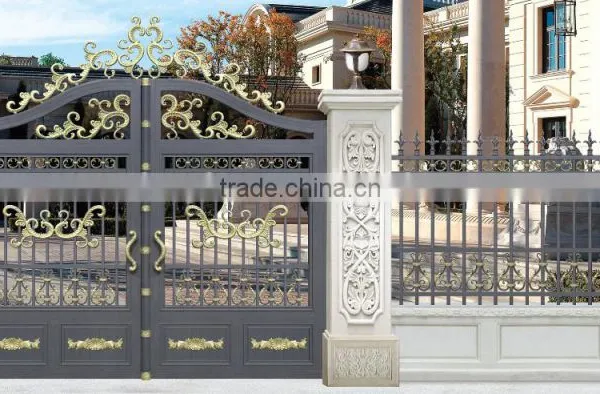Wrought Iron/galvanized Powder Coated Steel/Iron/ Stainless Steel Gate Ornament photo-5