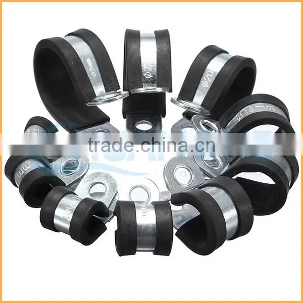 China Manufacture Best Quality 42pc Packing Rubber Coated Hose Clamp photo-6