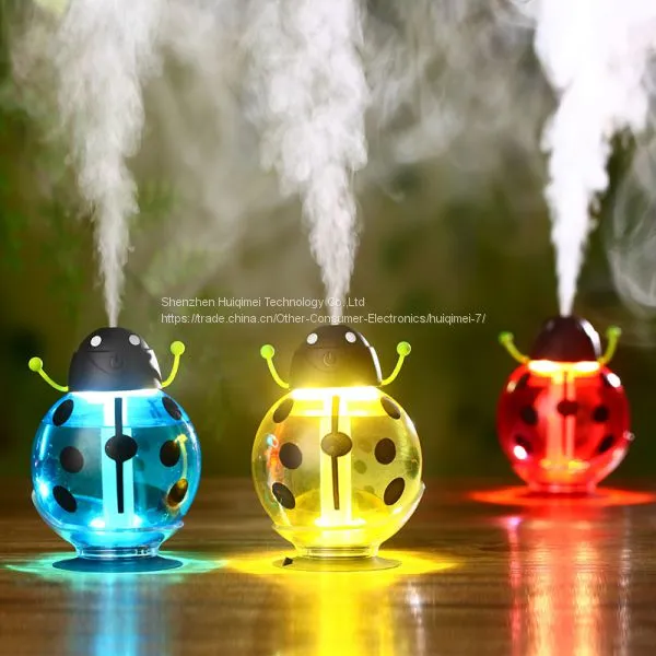 Humidifier Fountain Beetles Shaped Spary Colorful Whole Home Humidifiers photo-3