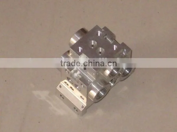 CNC Machining Parts Black Anodised Aluminum Parts With Silk Printing photo-2