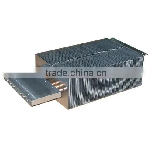 6061-T5 Stamping Aluminum Heat Sink With Heat Pipe